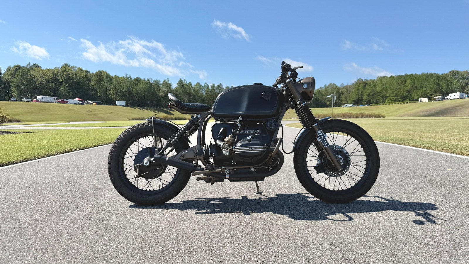 Zack Witkowsky of Black Wolf Touring and Custom at Builders Best